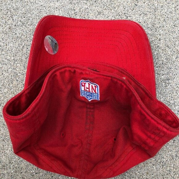 VTG REEBOK On Field Tampa Buccaneers NFL Baseball Hat Mens One Size Football Cap - Picture 3 of 7